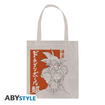 DRAGON BALL SUPER - Stofftasche "Goku" Schützen Sie Ihre Zugehörigkeit wie ein echter Super Saiyajin wie Son Goku mit dieser Stofftasche von ABYstyle!